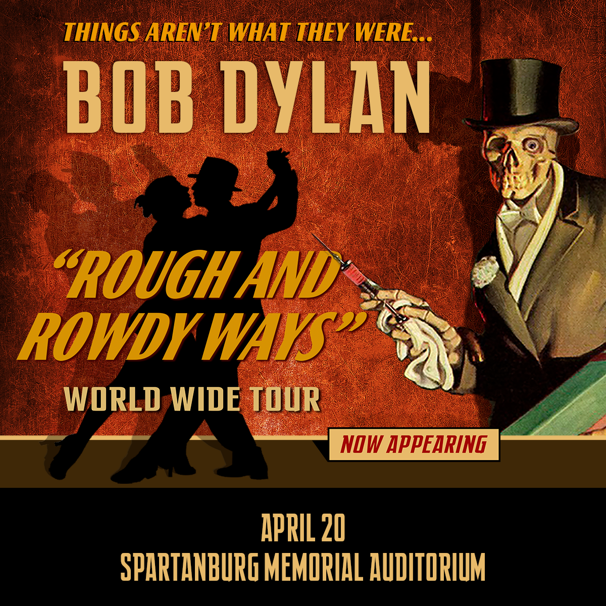 Bob Dylan "Rough & Rowdy Ways" Worldwide Tour